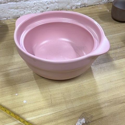 微瑕，明火，口径16高度7无盖针孔拖釉变形