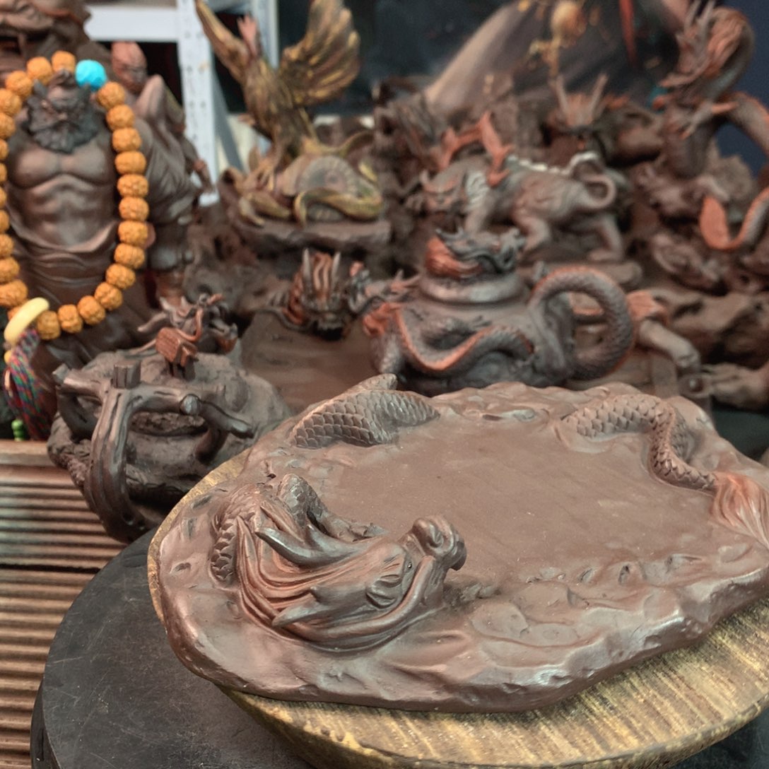 【闪购商品】紫砂紫砂工艺美术大师作品和*爷