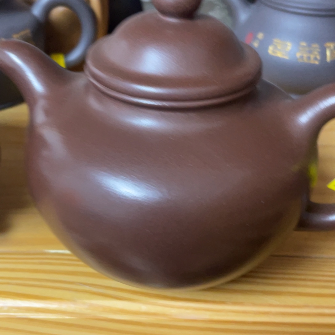 茶壶底槽青紫砂艺术作品