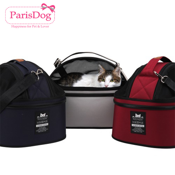 韩国【parisdog】韩国品牌纯色猫包斜挎包手拿包可拆洗猫猫包