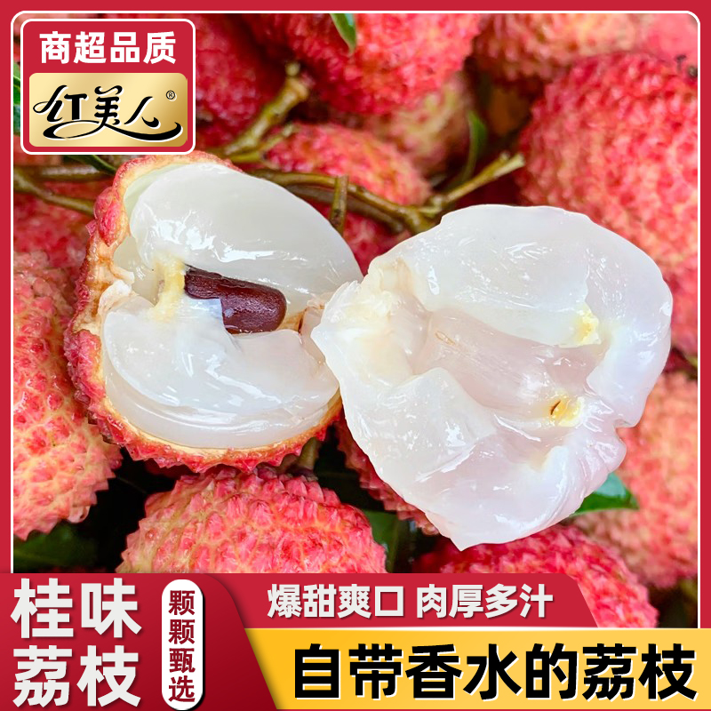 【冷链速运】广西灵山正宗桂味荔枝老树 曹书记的女儿