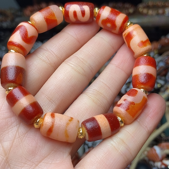 玛瑙/玉髓未镶嵌手链