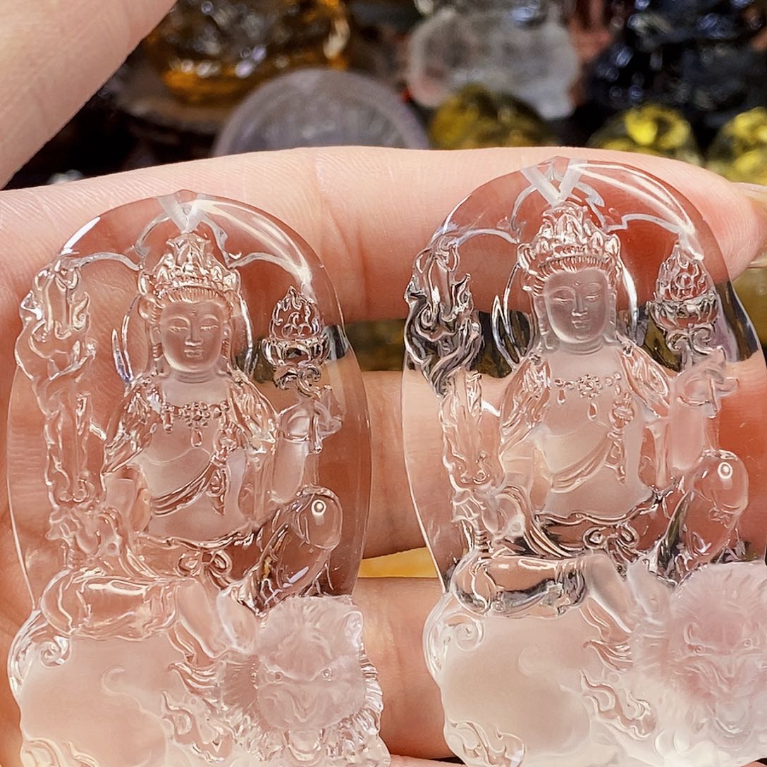 水晶颈饰未镶嵌ꪝ*?吊坠