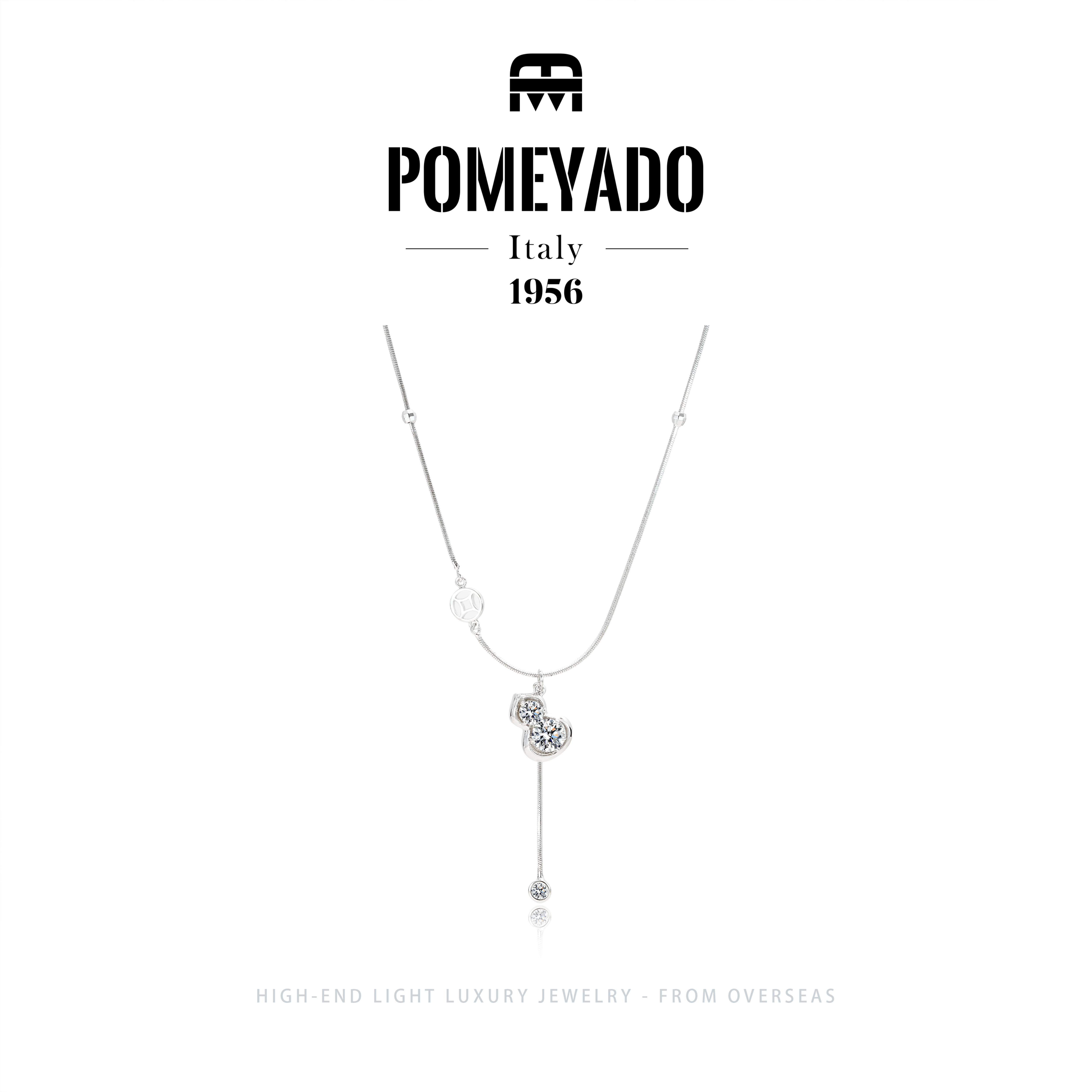 【福绿灵境】Pomeyado葫芦气质项链F4756