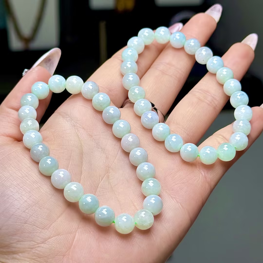 【CH】翡翠手串-约7mm（多样性发其一）