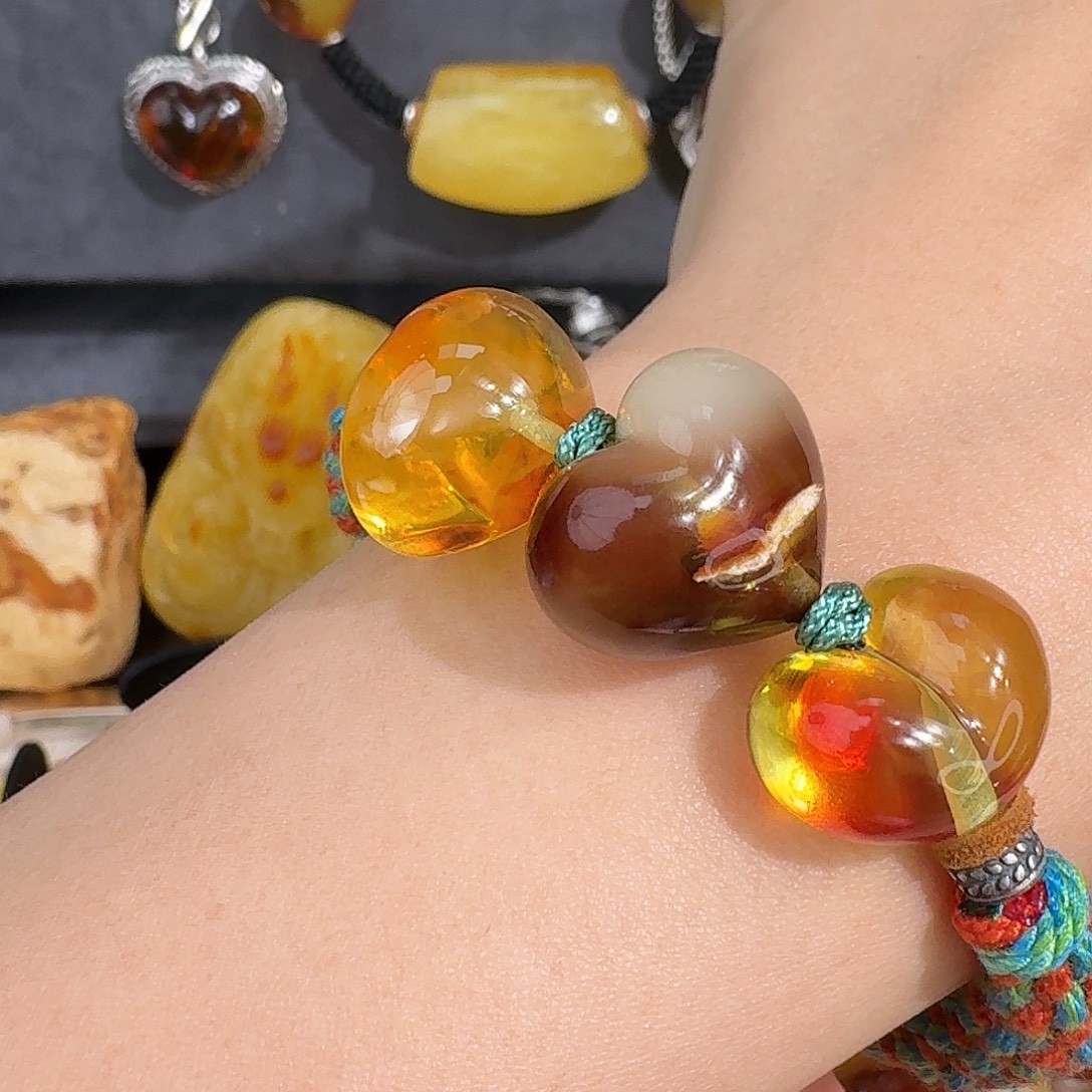 琥珀未镶嵌裸石你