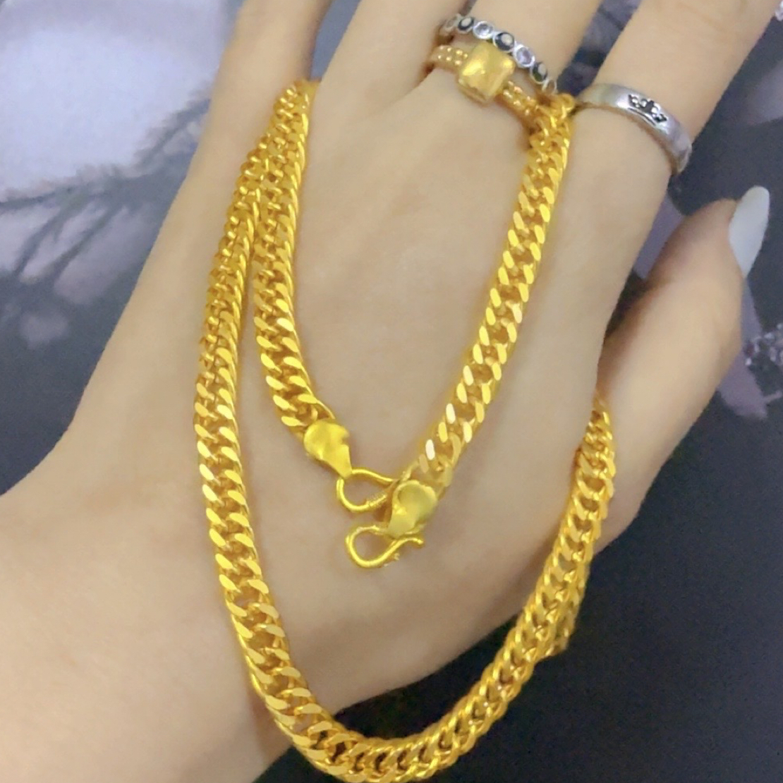 铜合金项链 D&K男情侣星星云朵/宇宙首饰不掉色女款老板项链饰品