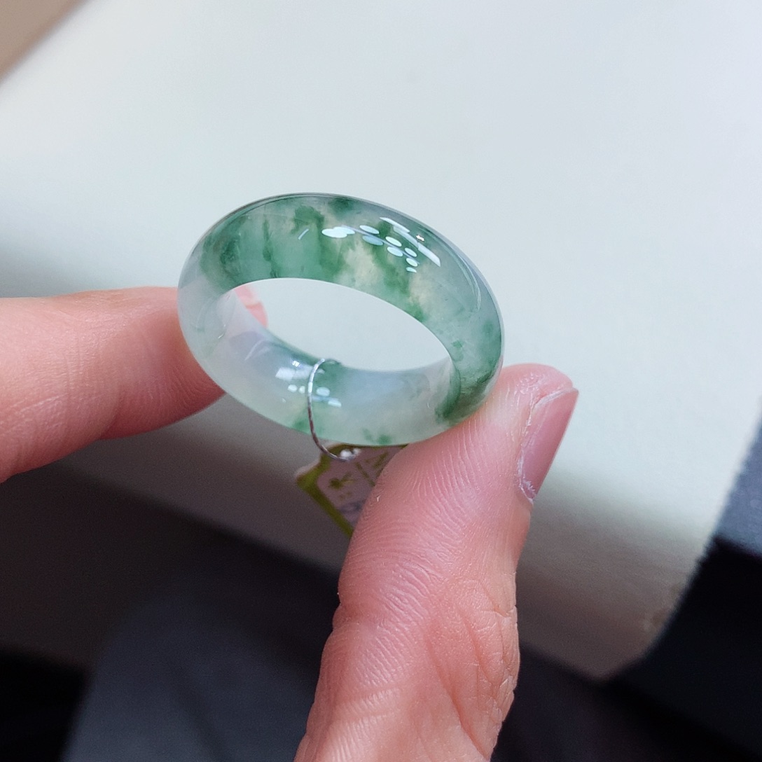 未镶嵌戒指翡翠22-23号