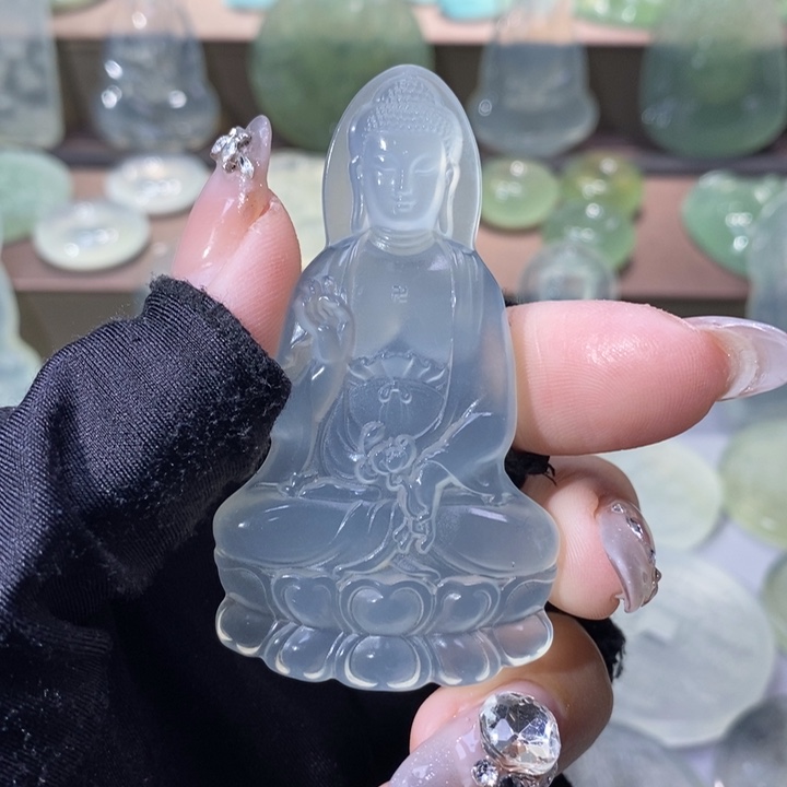 岫玉吊坠未镶嵌吊坠
