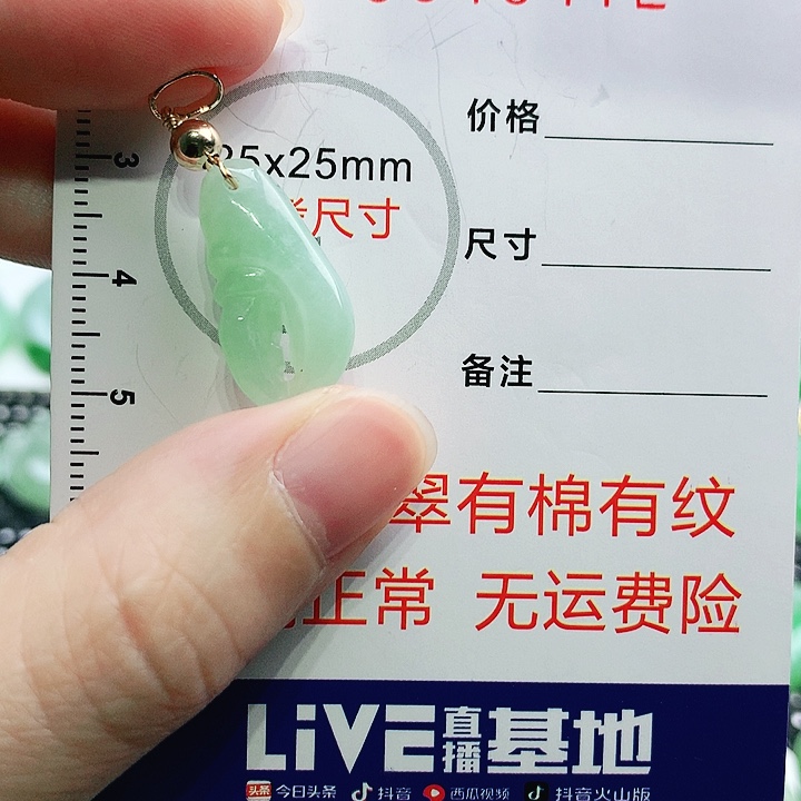 翡翠未镶嵌颈饰11111111