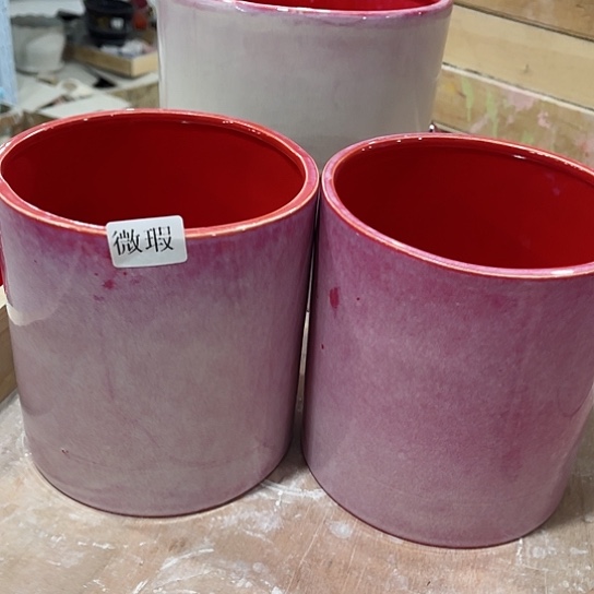 多肉绿植陶瓷花盆9.9包邮，有孔