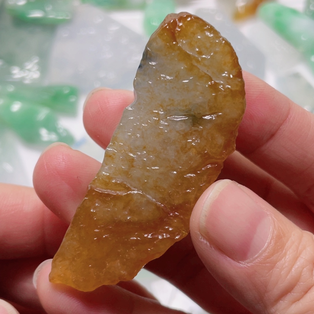 定制翡翠未镶嵌包工