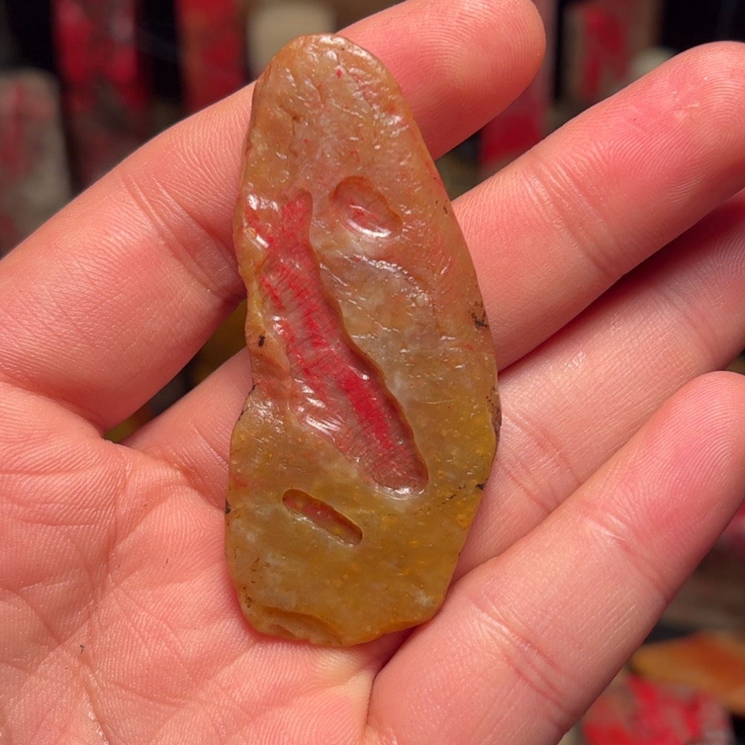 昌化石印石昌化鸡血石