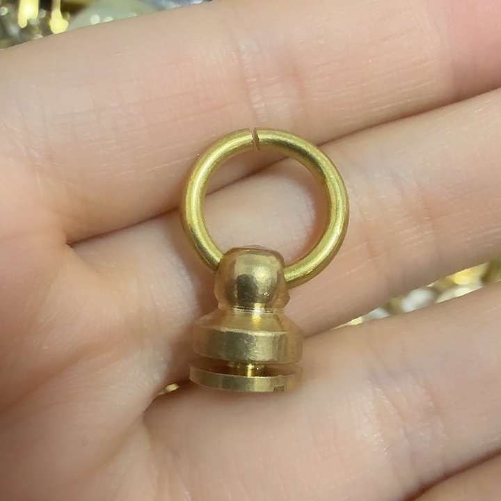 黄铜和尚头10元6个满30元发货