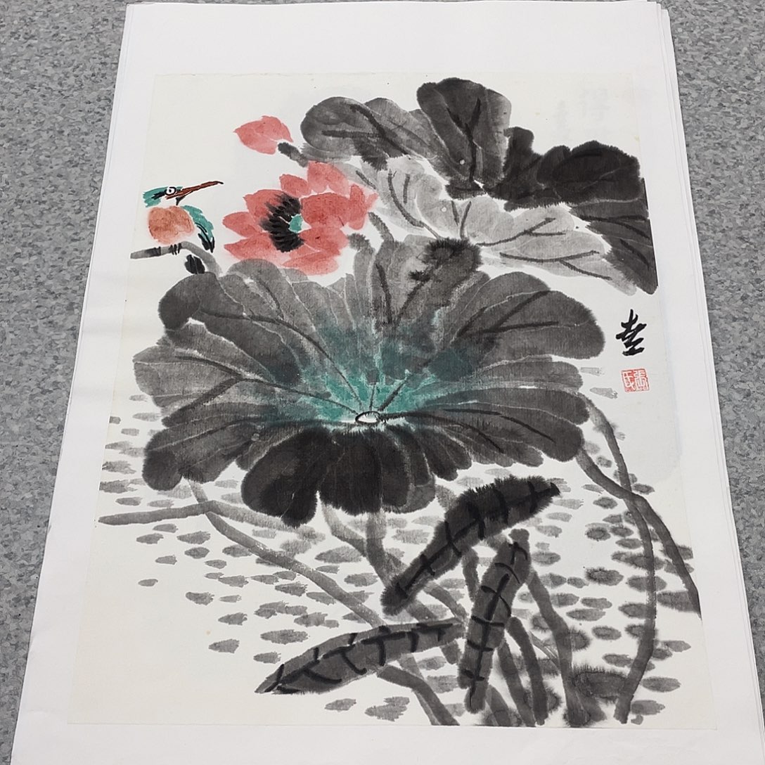国画1.4平尺国画作品