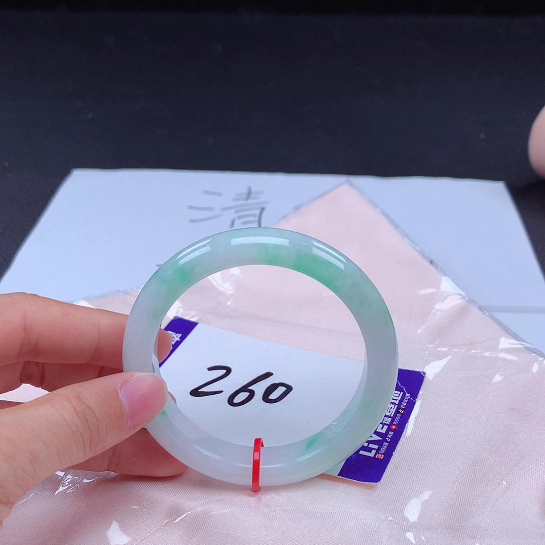 翡翠手镯未镶嵌手镯001835