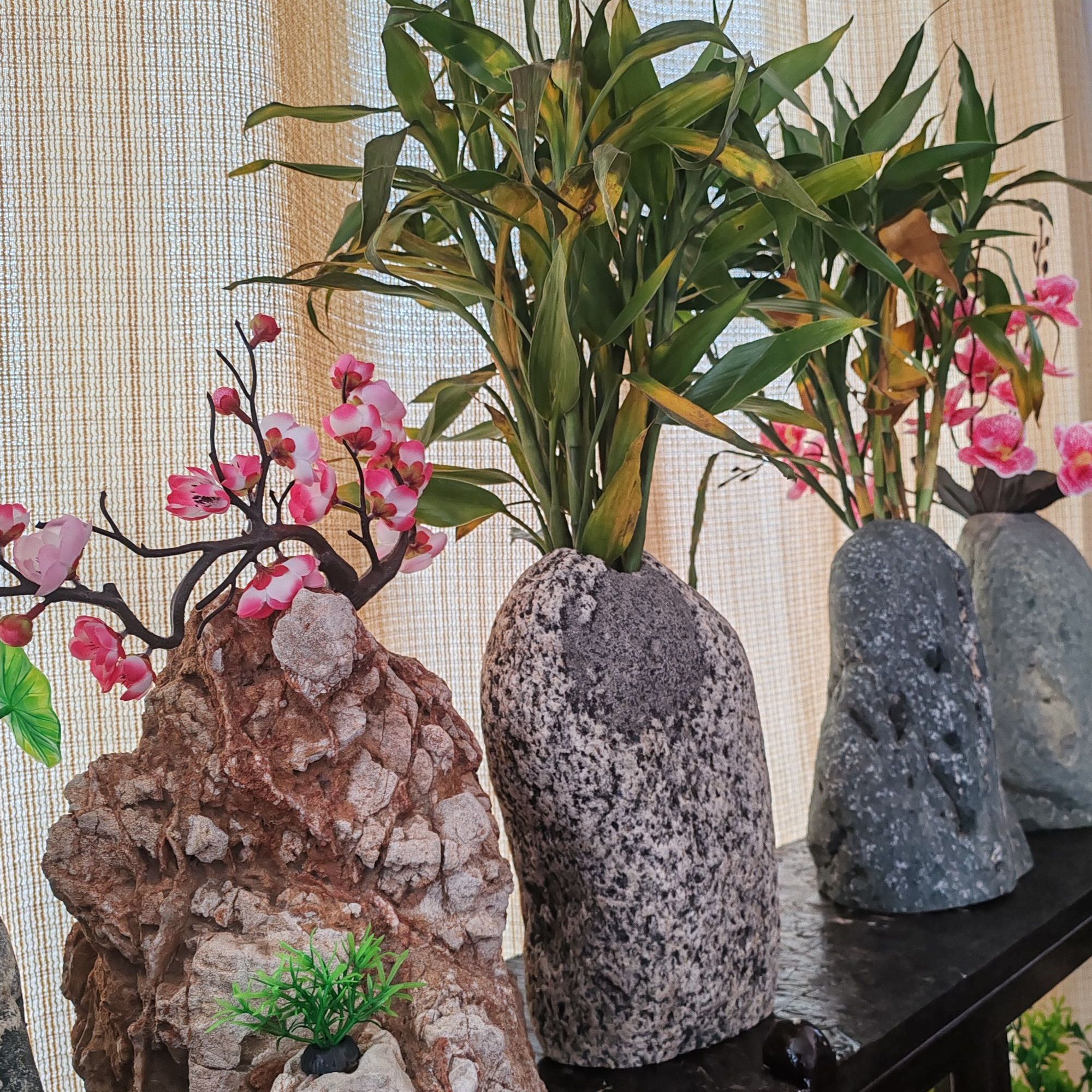 平安石·泰山石·平安石花盆·太行石奇石·批发大小型泰山石支持定做