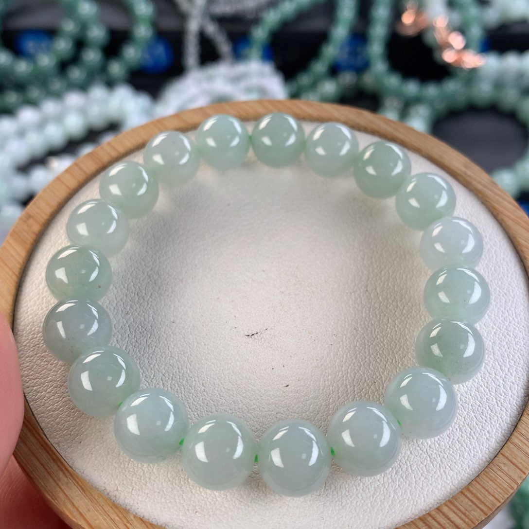 翡翠手链未镶嵌卡10
