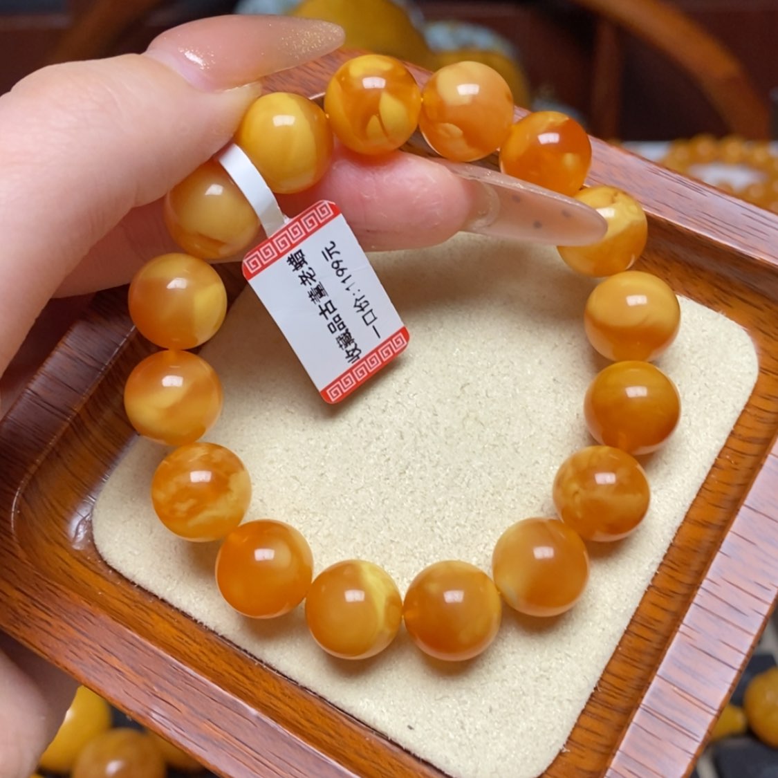 【闪购商品】蜜蜡手链未镶嵌手串
