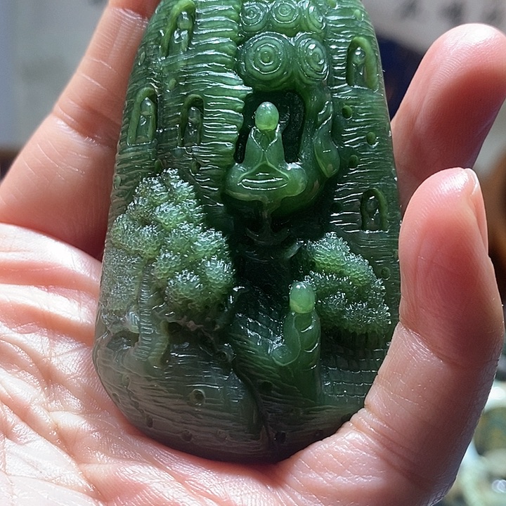 和田玉把件未镶嵌