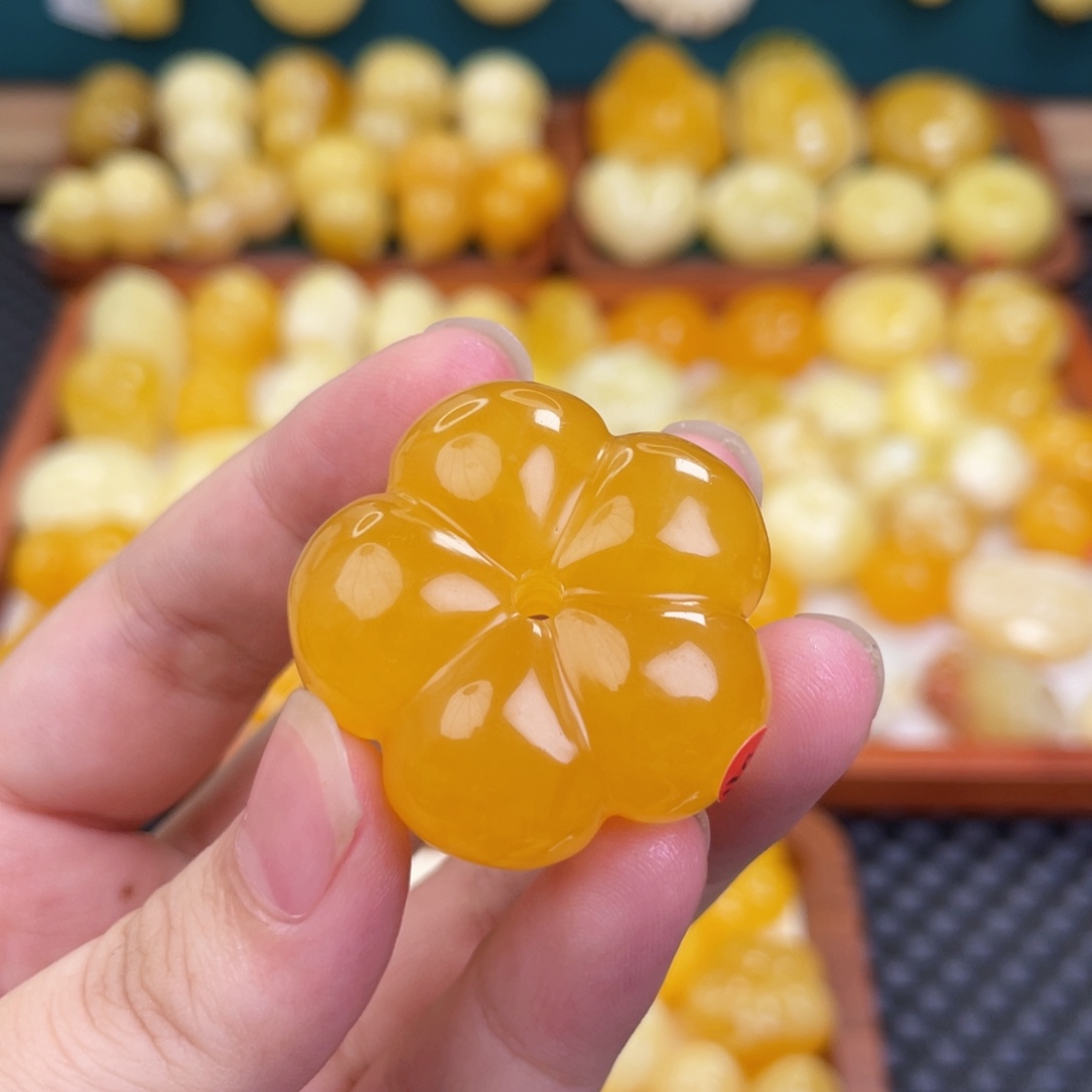 蜜蜡项链未镶嵌蜜蜡