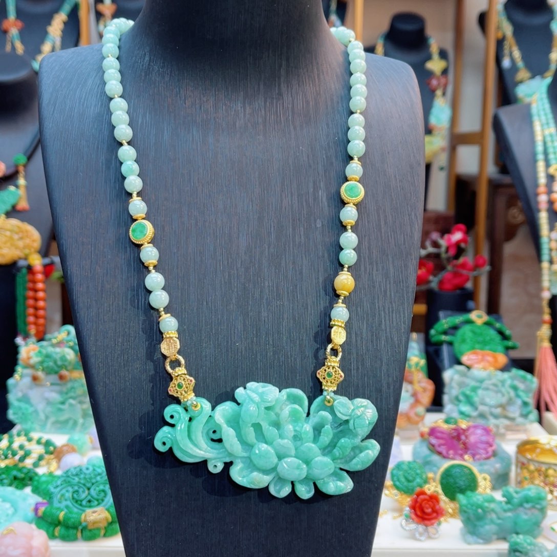 翡翠颈饰合金48小时鉴赏期