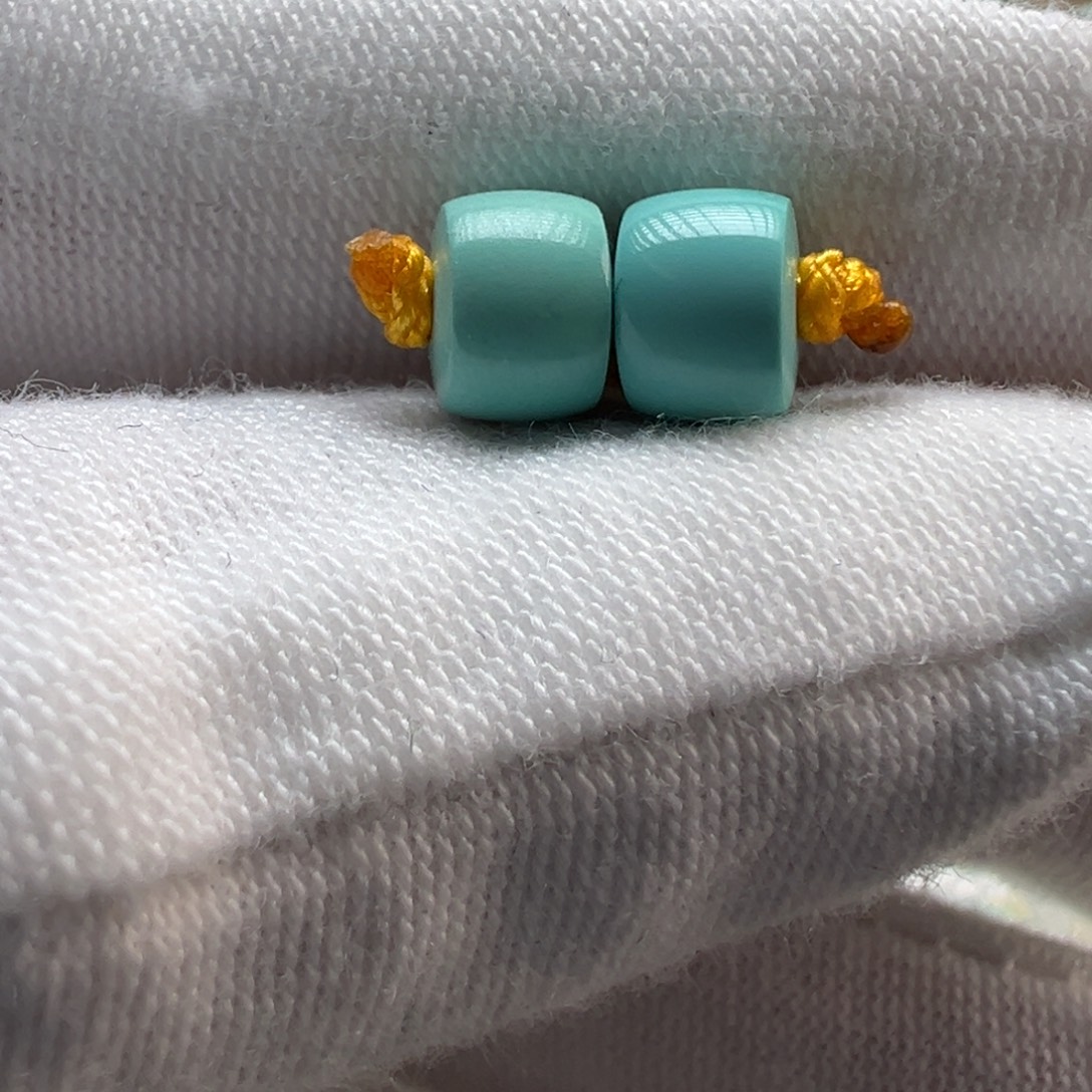 绿松石未镶嵌配饰6.1*4.5