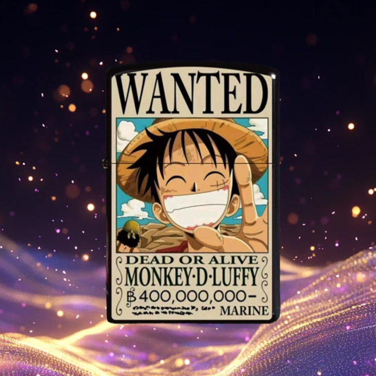 彩绘路飞防风打火机