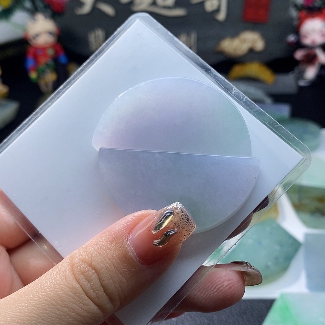 定制翡翠未镶嵌福利材料