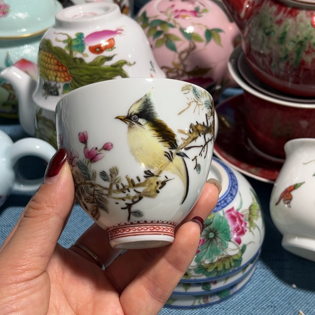景德镇陶瓷手工手绘