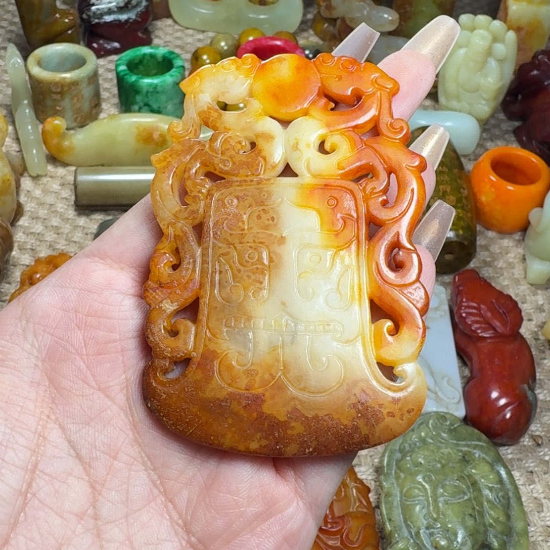 吊坠白玉菩提挂件