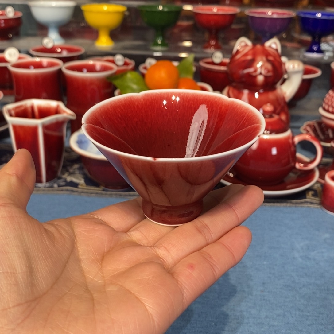 景德镇浅行窑全品杯