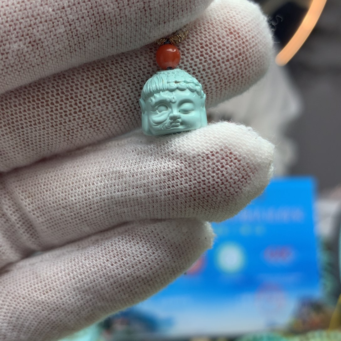 绿松石挂件未镶嵌