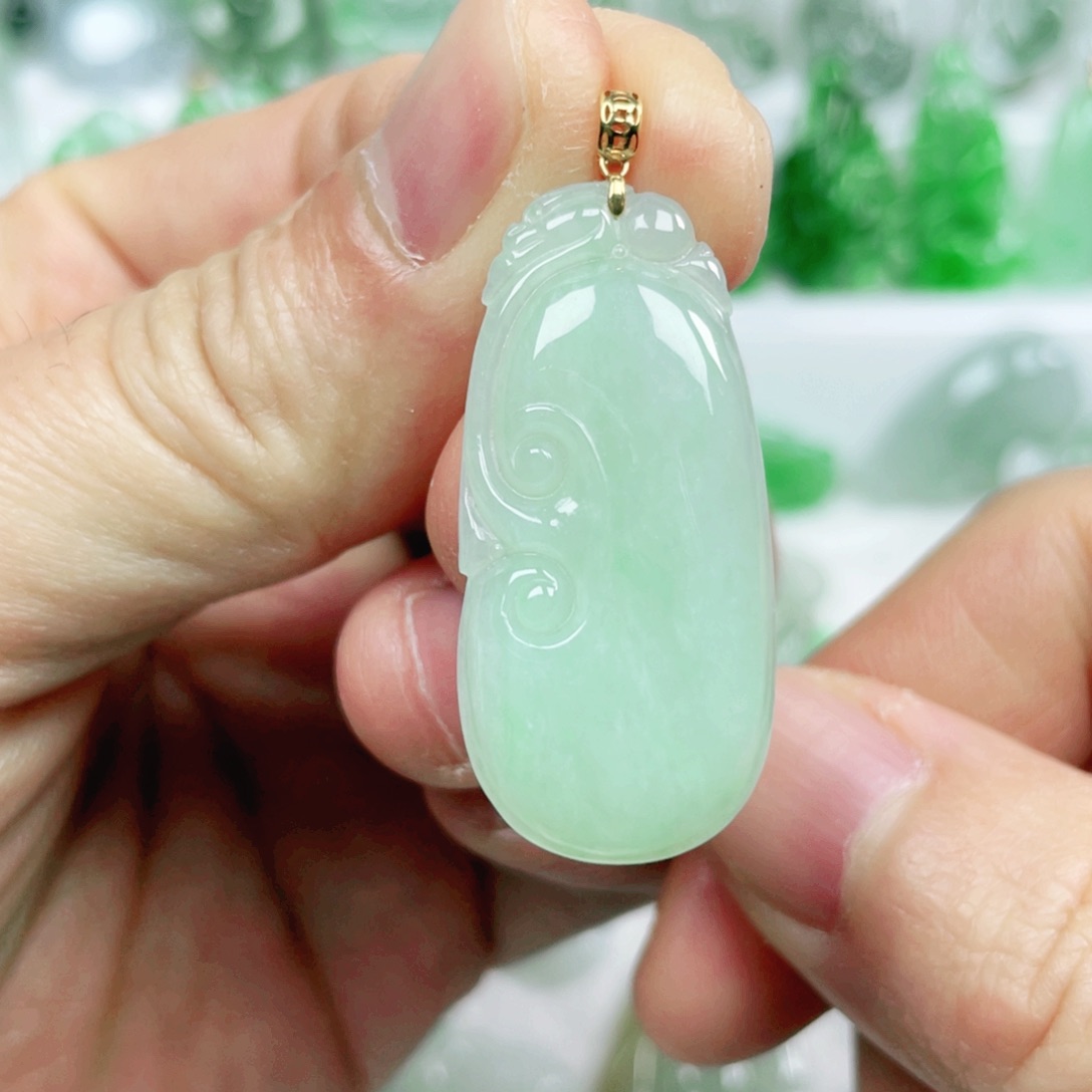 翡翠吊坠(不含链)未镶嵌