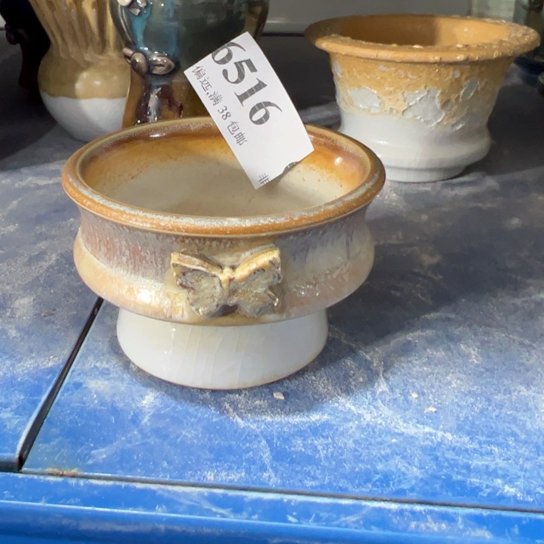 陶瓷景德镇手工花盆