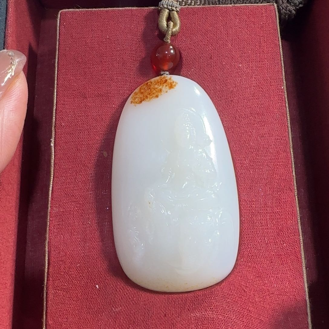 和田玉挂件未镶嵌