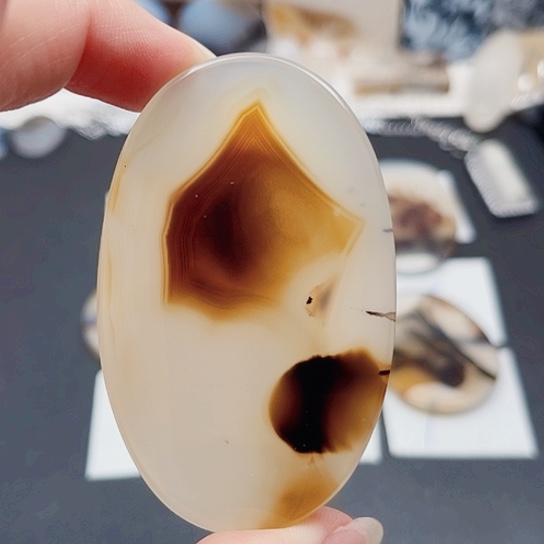 玛瑙/玉髓珠宝半成品未镶嵌