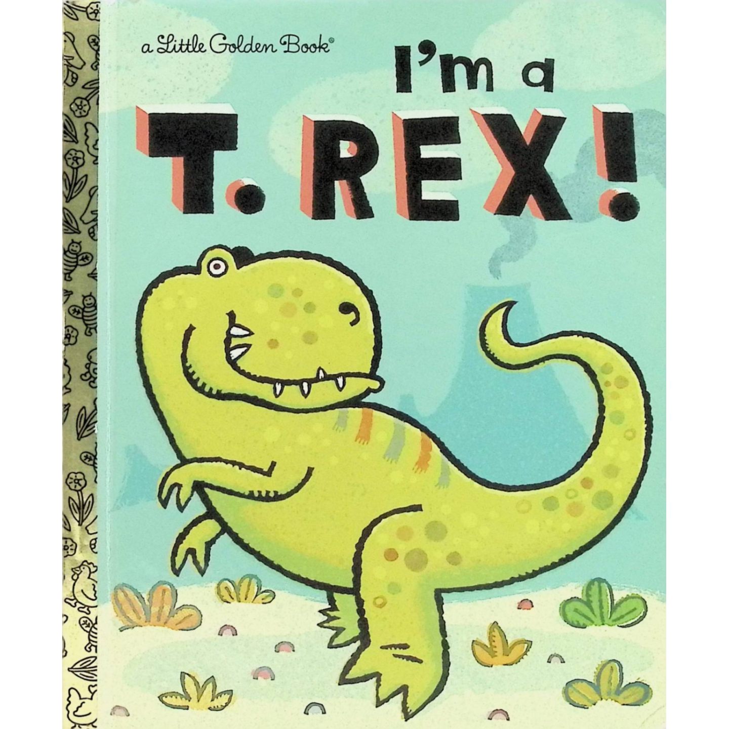 英语原版书小金书系列我是霸王龙绘本LittleGoldenBook