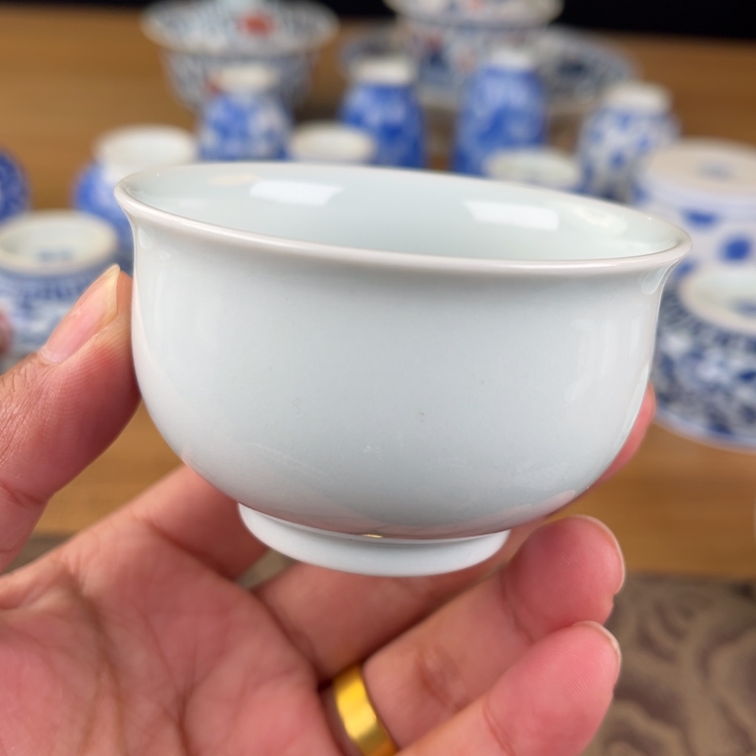 杯微瑕景德镇陶瓷