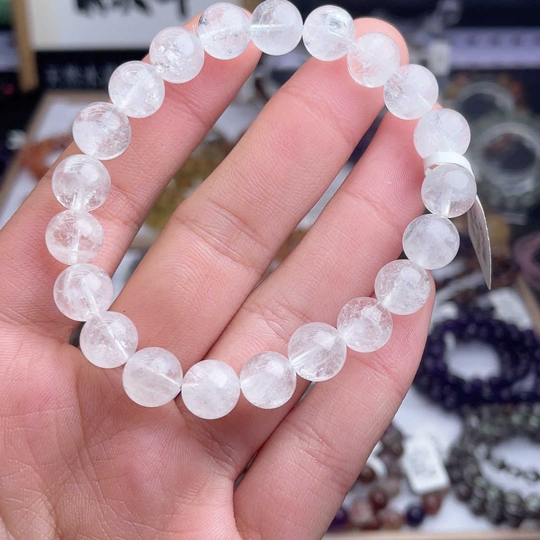 未镶嵌水晶手串天然