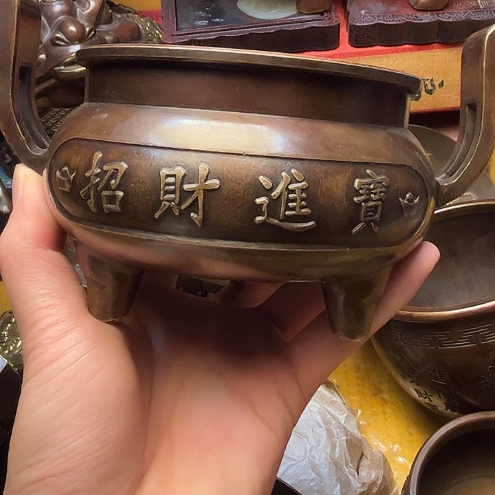 精美铜器摆件下单