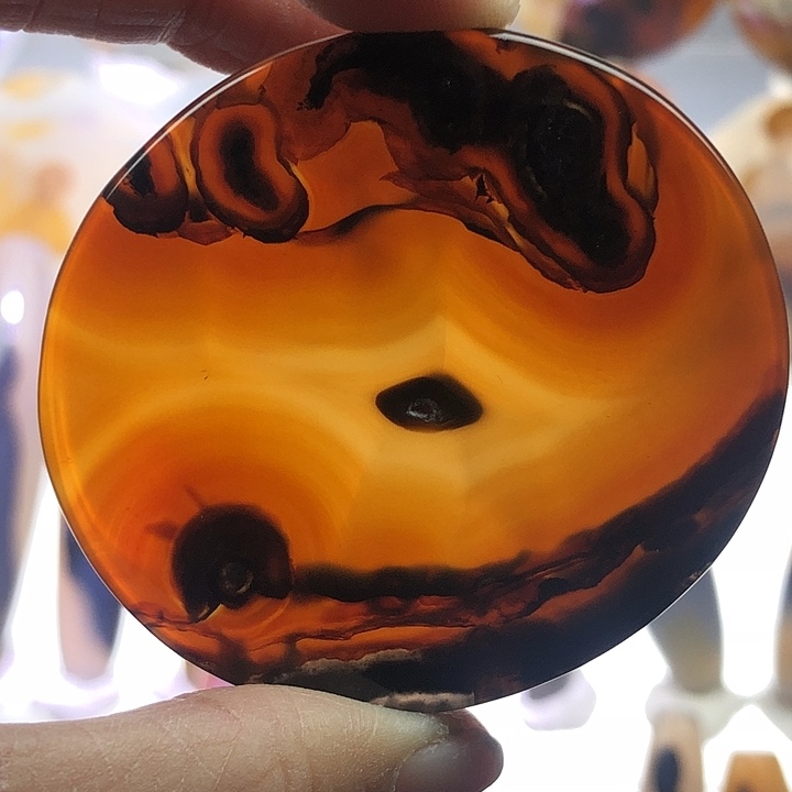 查罗石未镶嵌珠宝半成品43霞