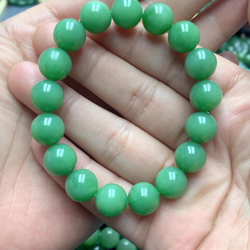 【闪购商品】和田玉（碧玉）手链未镶嵌