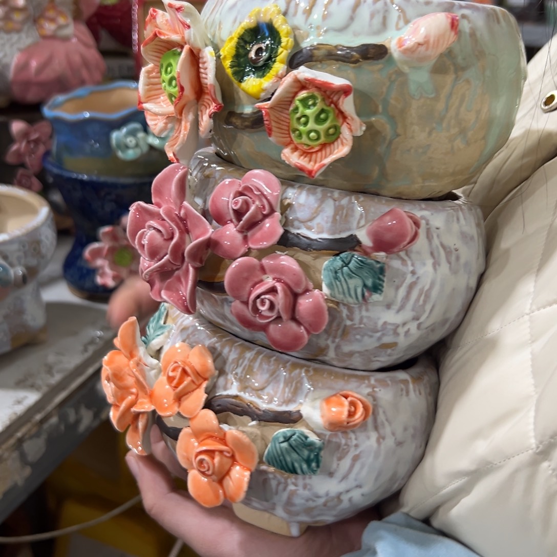 花盆，拍满20发货，退款拉黑