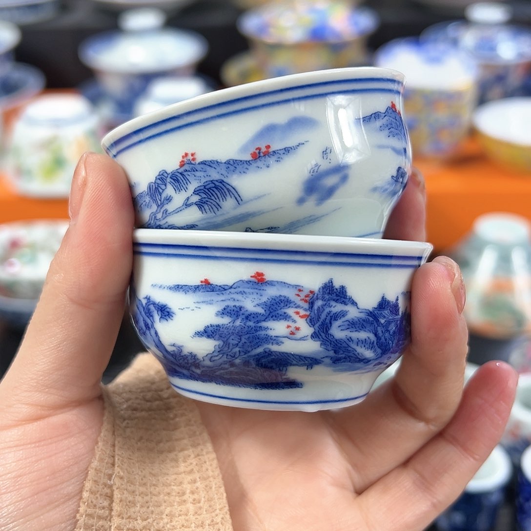 盖碗景德镇陶瓷艺术