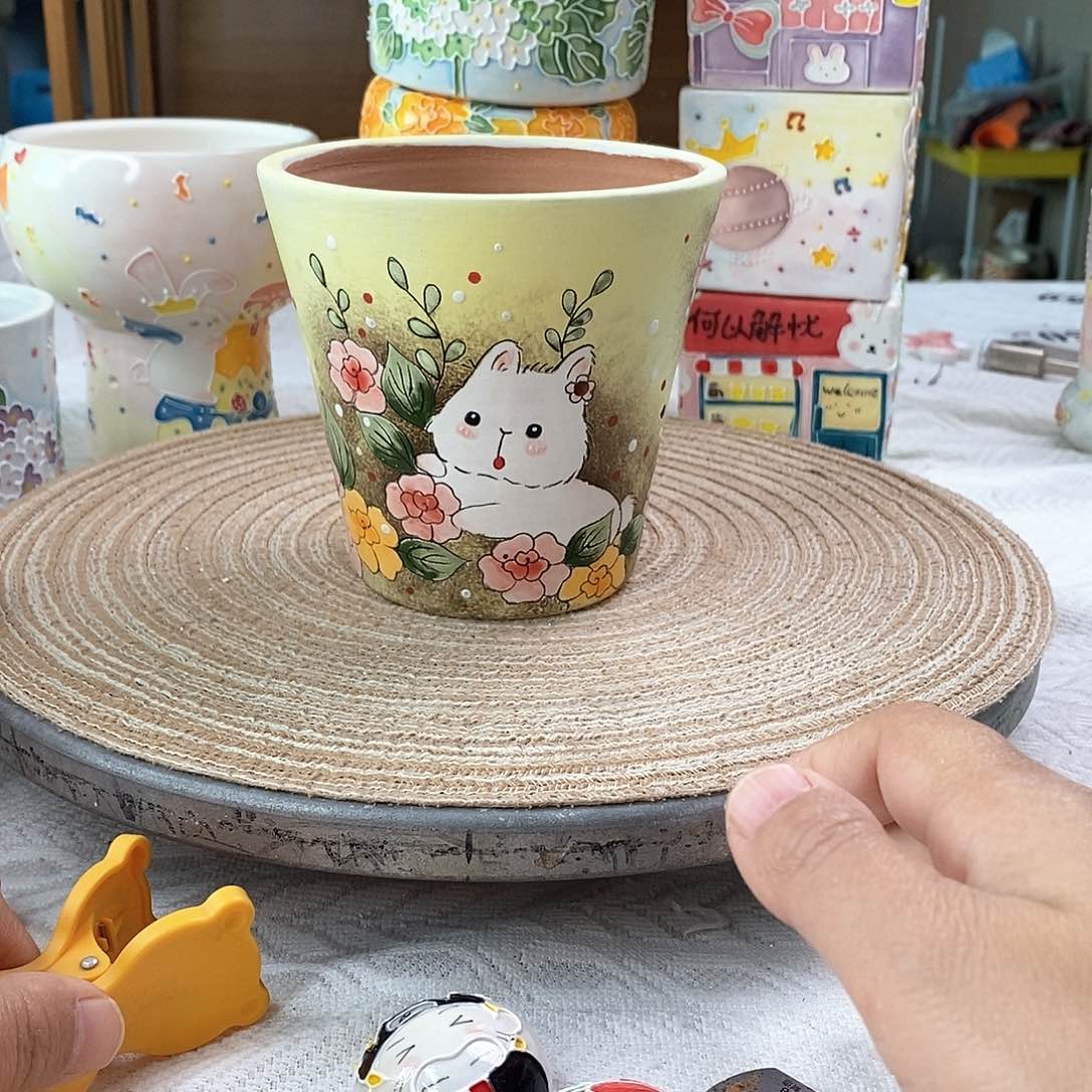 手绘手工制作陶瓷12