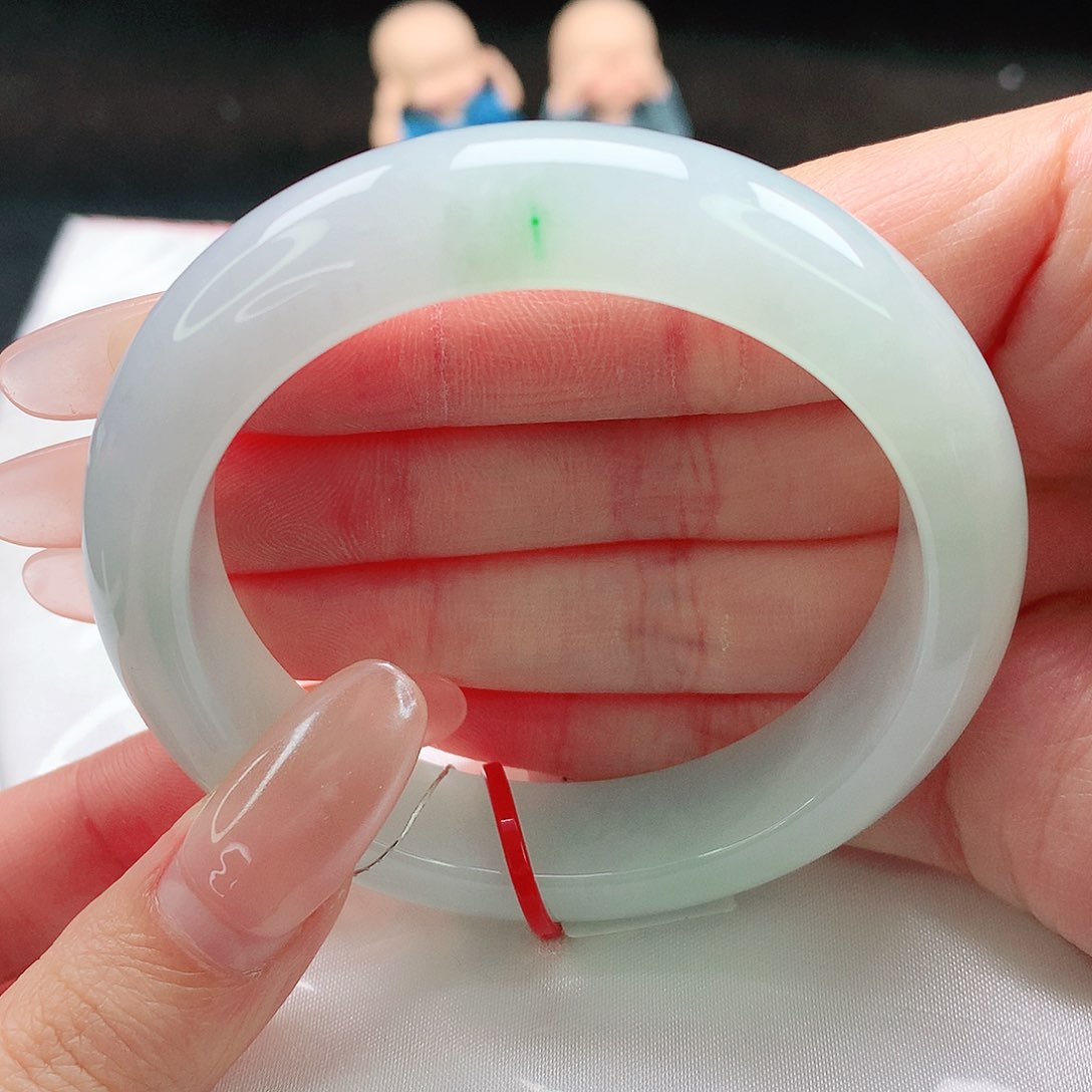 未镶嵌手镯翡翠53圈