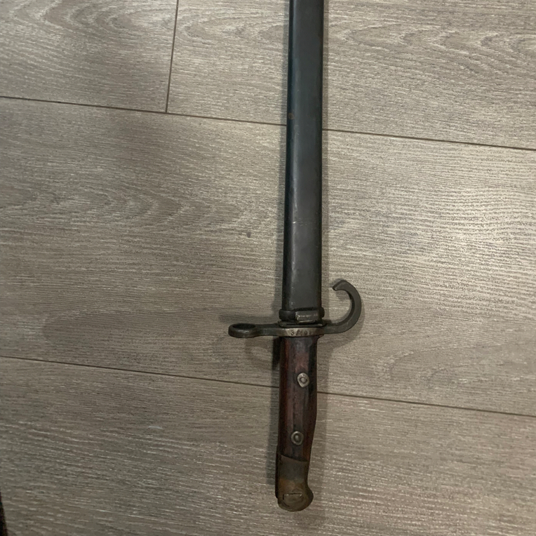 三八手工断打淬火未开刃短刀纯手工木制手柄适合收藏把玩的