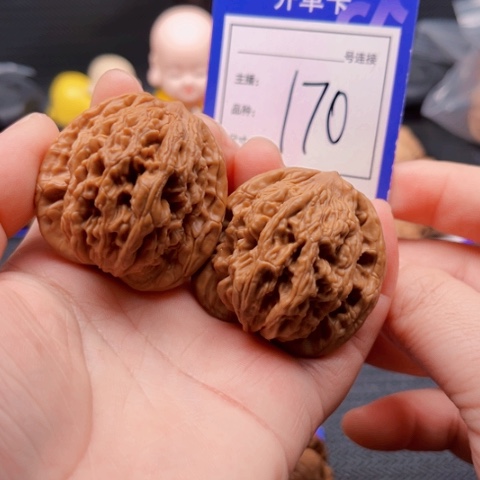 文玩核桃把件41麦虎全 170