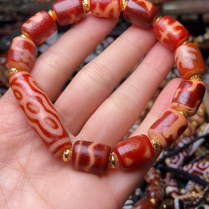 玛瑙/玉髓未镶嵌手链